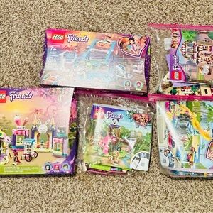 5 Retired LEGO Friends Building Sets